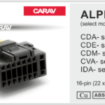 Адаптер CARAV 15-001 (HEAD адаптер ГУ Alpine (7854)