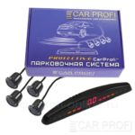 Парковочная система CAR PROFI CP-LED118-4S чёрный, 19мм