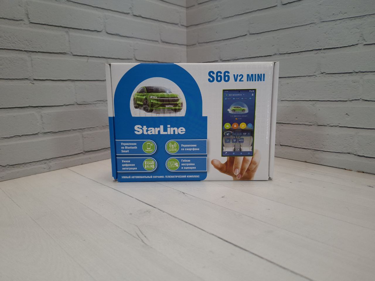 Автосигнализация StarLine S66 BT 2CAN 2LIN GSM