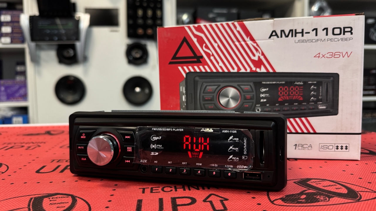 Автомобильная магнитола AurA AMH-110R