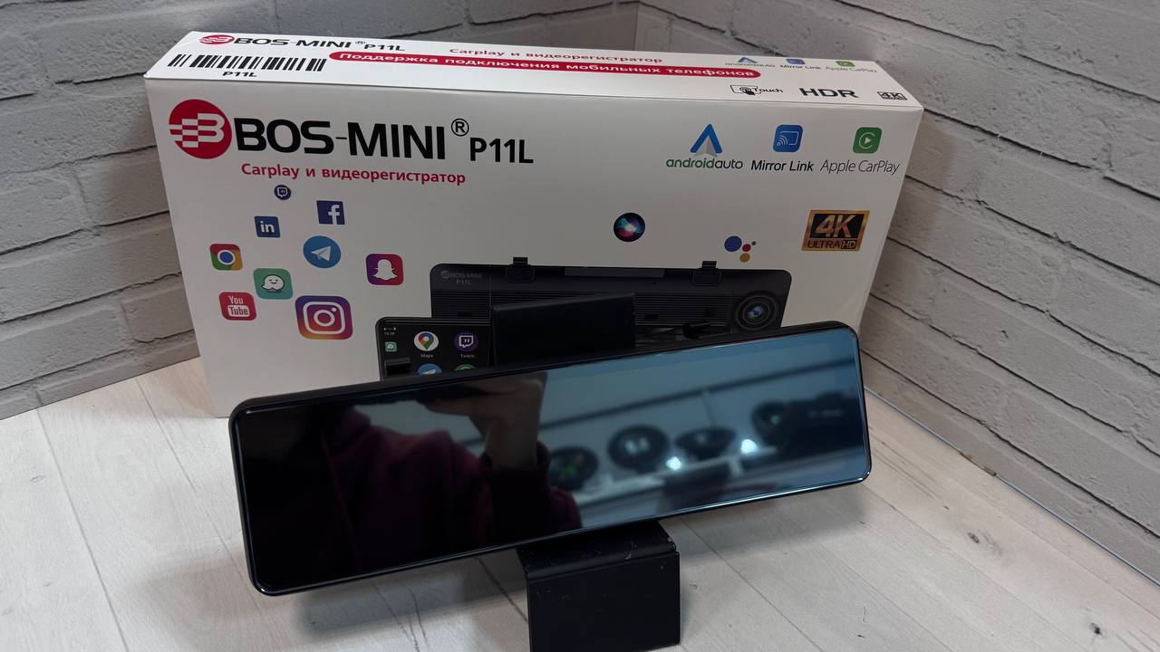Видеорегистратор-зеркало Bos mini P11L