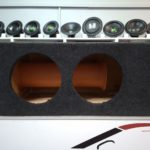 Короб под сабвуфер 2х10 (труба)