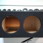 Короб под сабвуфер 2х12 (труба)