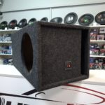Короб под сабвуфер щель 12″