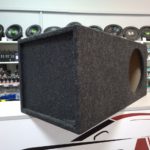Короб под сабвуфер щель 12″