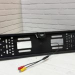 Камера заднего вида European Car License Plate в рамке номерного знака