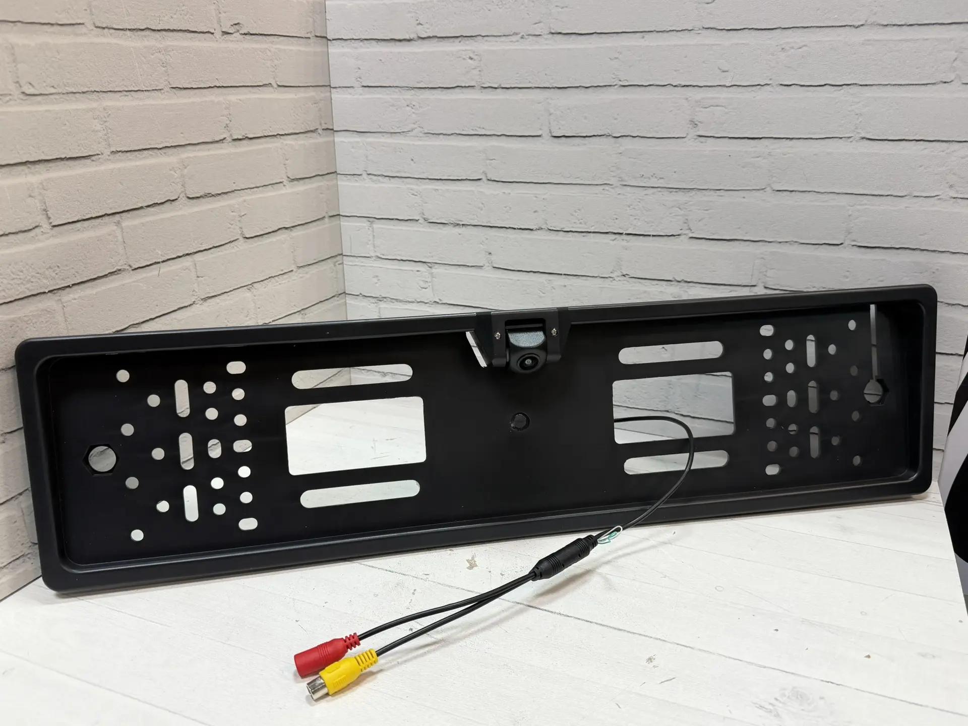 Камера заднего вида European Car License Plate в рамке номерного знака